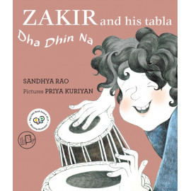 Zakir And His Tabla – Dha Dhin Na (English - Paperback)