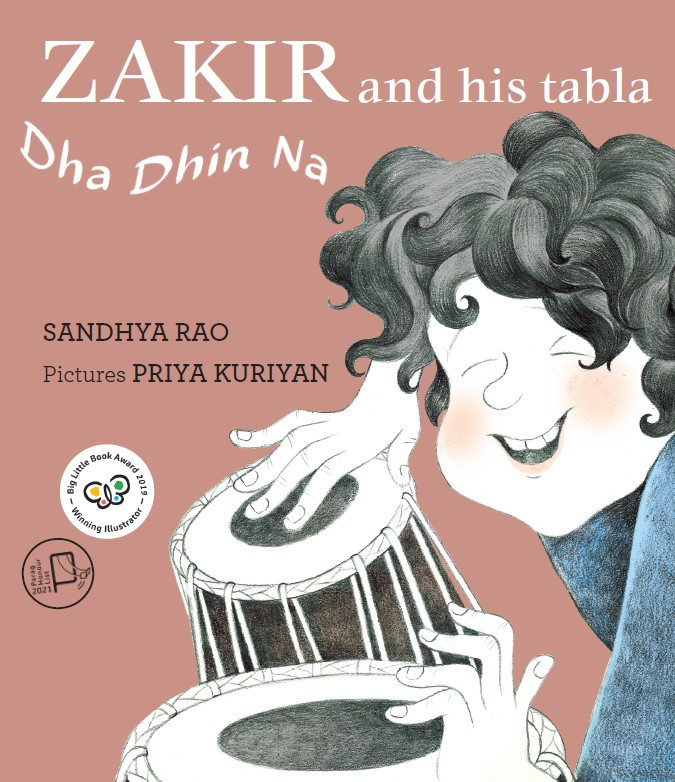 Zakir And His Tabla – Dha Dhin Na (English - Paperback)