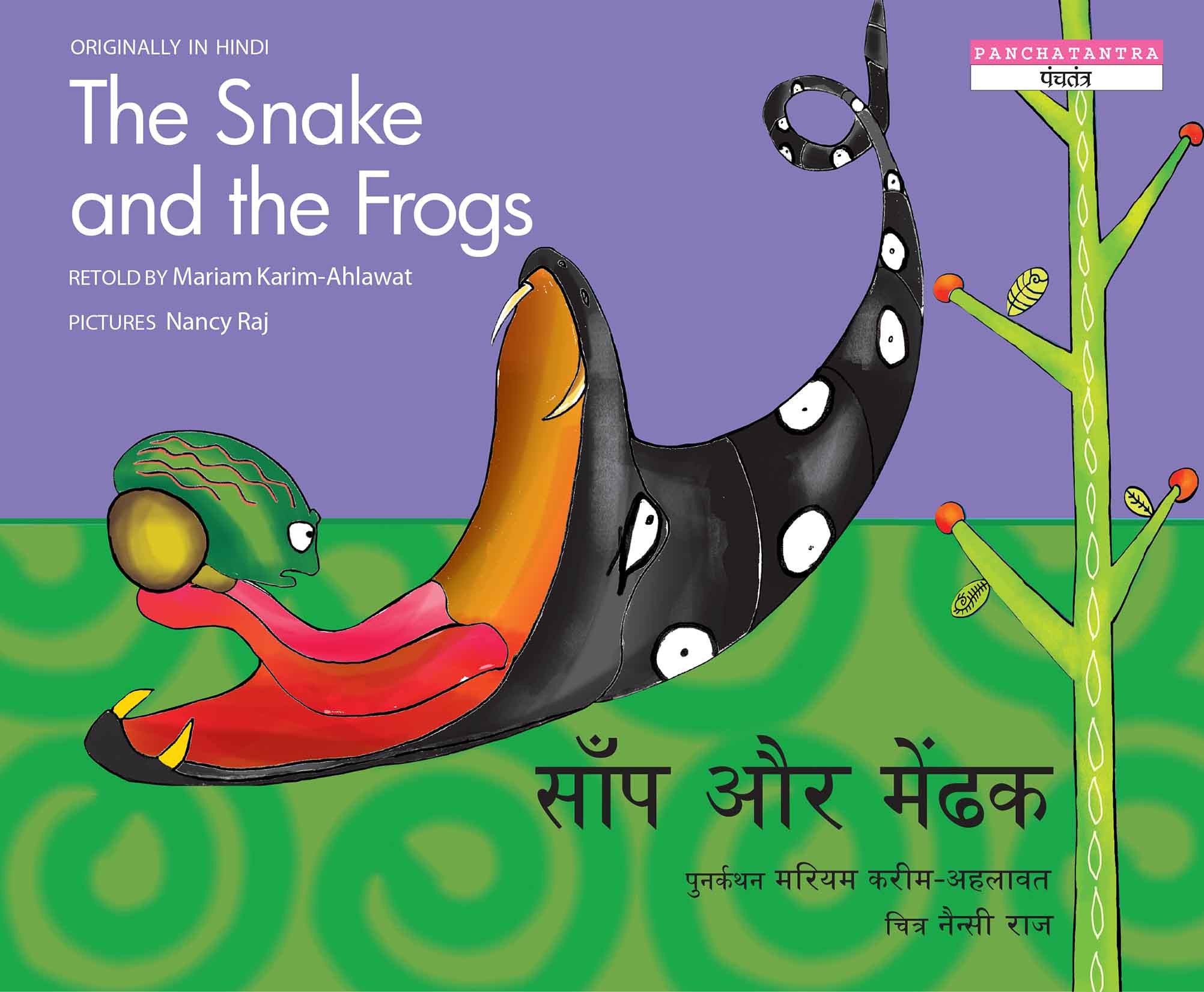 The Snake And The Frogs/Saanp Aur Mendhak (English-Hindi)